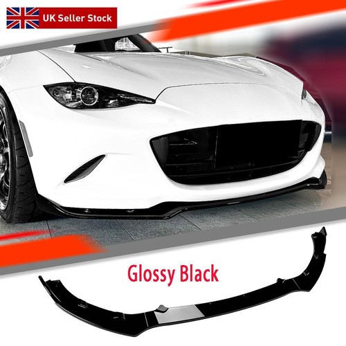 Gloss black front - gloss, bumper