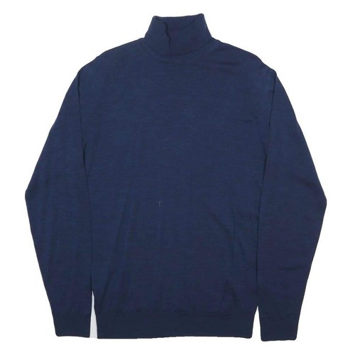 John smedley womens blue plain - john,