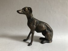 Vintage Bronze Brass Greyhound