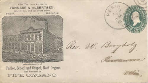 Advertising cover pekin - pekin, il