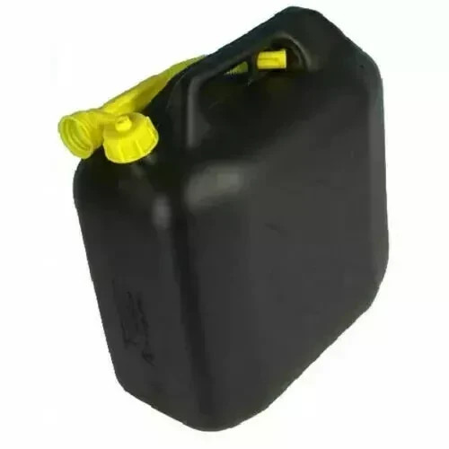 Plastic jerry can with pouring - plastic,