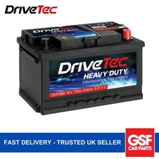 DriveTec Car Battery DM100 12V