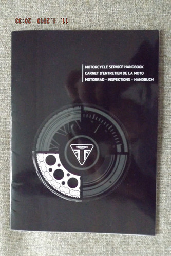 Triumph motor cycle - , service