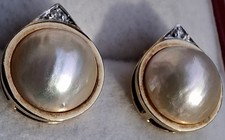 9Ct Gold Art Deco Pair Of