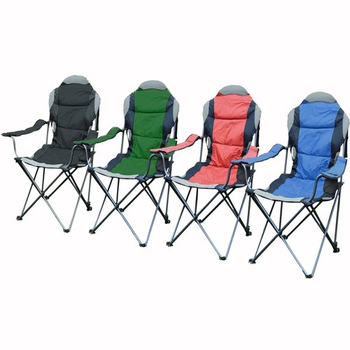 Padded folding camping - folding, deluxe