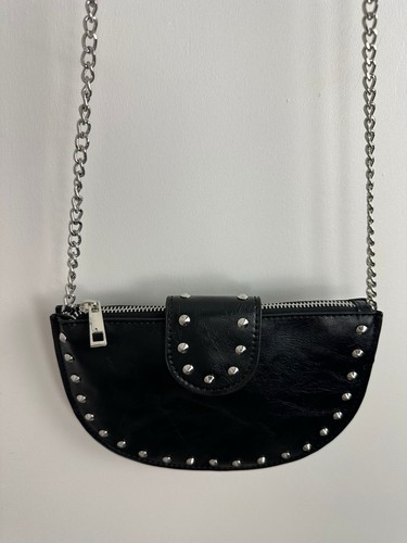 Zara studded oval crossbody - studded,