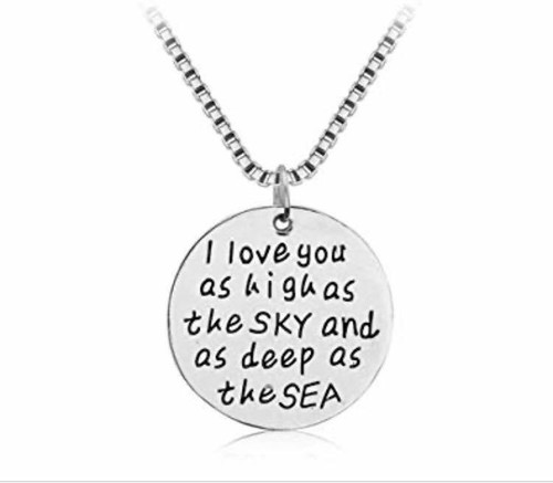 Silver love heart wish - love,