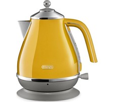 De'Longhi KBOC3001.Y Jug Kettle Icona Capitals 3000W Anti-limescale Filter
