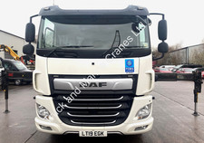 2019 DAF CF 320 4 X 2 CLASS 2 RIGID 18 TONNE HIAB PALFINGER CRANE LORRY TRUCK