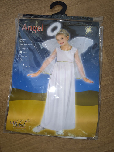 Angel costume with wings - wings, and