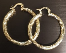 9ct Yellow Gold Creole Hoop