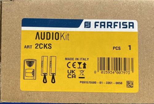 Farfisa 2cks double family - farfisa,