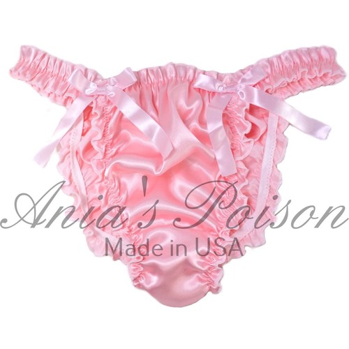 Sissy satin ruffled - sissy,