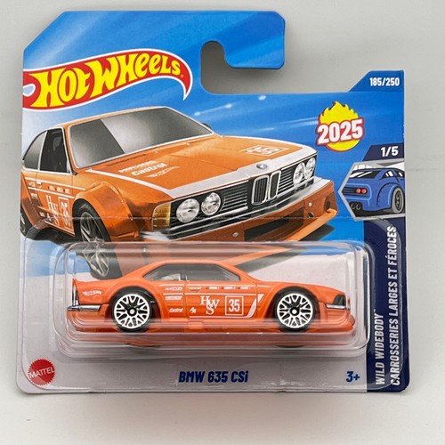 Hot wheels bmw 635 - csi, orange
