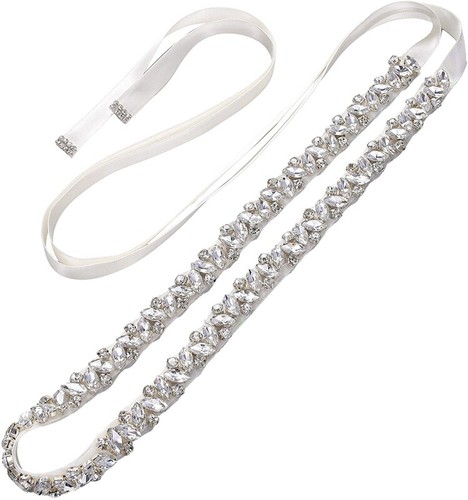 Thin crystal bridal - thin,