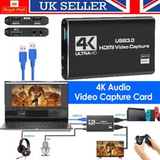UK 4K Audio Video Capture Card