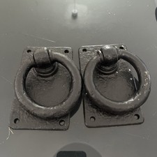 X2 Vintage Heavy Black Antique