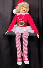 Elf girl ventriloquist figure