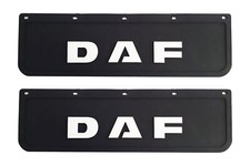 DAF XF 105 106 XG XD CF Embossed Mudguard 3D Truck Flaps 60x18cm