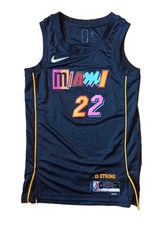 Nike Jimmy Butler Miami Heat City Swingman Jersey Jersey NBA Black Black S 40