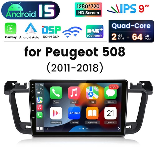 For peugeot 508 2011 2018 - for,