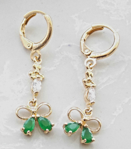 9ct gold emerald - ❤️,