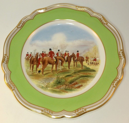 Spode hunting scenes j - scenes, 3/4"