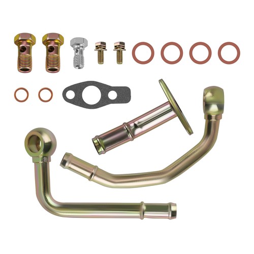 Turbo oil return - line, for
