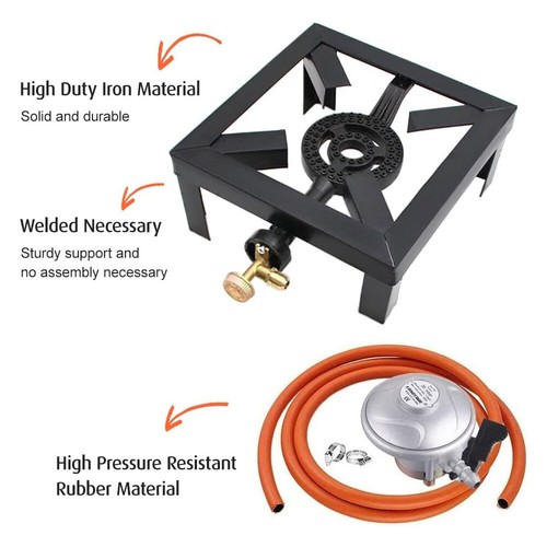 Heavy gas boiling - heavy, cast