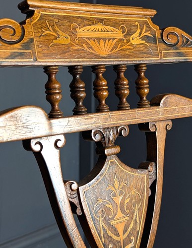 Antique edwardian inlaid - edwardian,