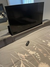 SMART TVBED QUEENSIZE Grey Velvet 3yrs Old GREAT CONDITION