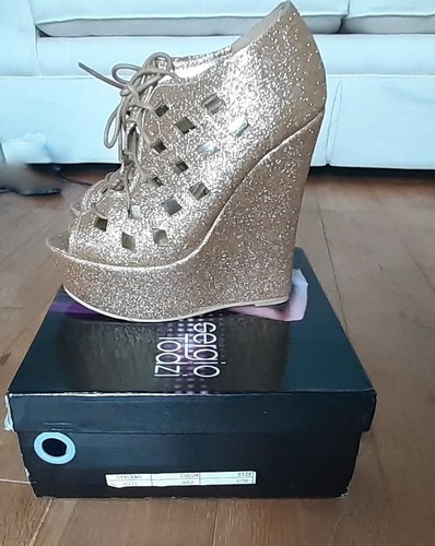 Sergio todzi gold - gold, glitter