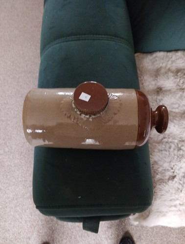 Vintage ceramic bed foot - bed,