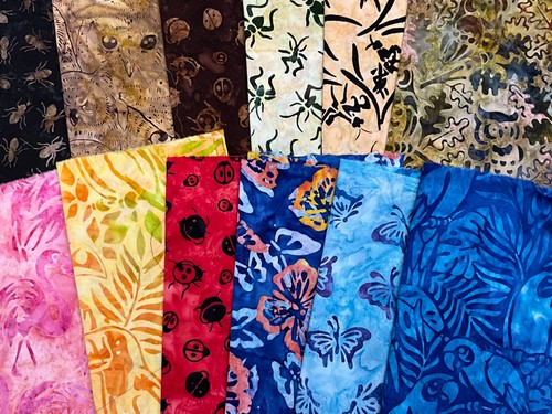 Flying lunn fabric scraps - scraps, 1