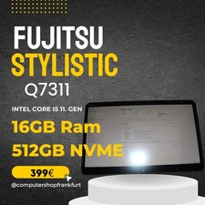 Fujitsu Stylistic Q7311, Intel Core i5-1145G7, 16GB Ram, 512GB SSD, Touch