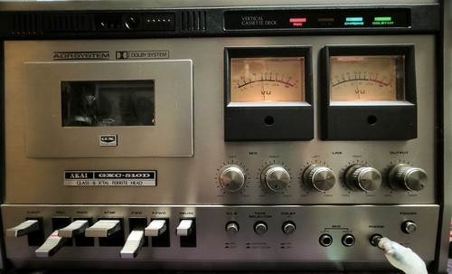 Akai gxc 510d tape deck - akai,