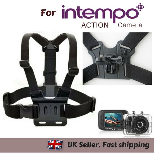 Body chest strap harness mount - chest,