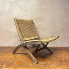 EBERT WELS FOLDING ROPE CHAIR