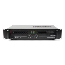 Vonyx VXA-1200 MKII 2-Channel Power Amplifier 1200W DJ Sound System