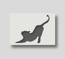 Reusable Banksy Cat Stencil -