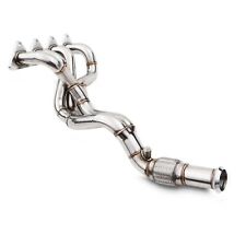 STAINLESS TUBULAR EXHAUST MANIFOLD BYPASS PIPE FOR RENAULT CLIO MK3 197 200