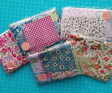 100% cotton fabric scrap pack