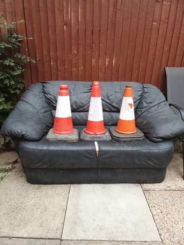 Road traffic cones - traffic, x3