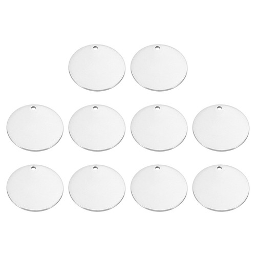 20mm brass disc 10pcs metal - 20mm,