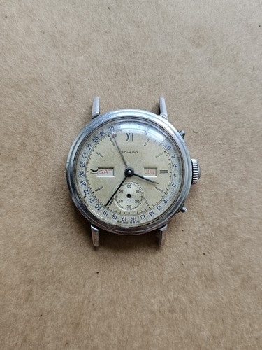 Rare vintage movado triple - rare,