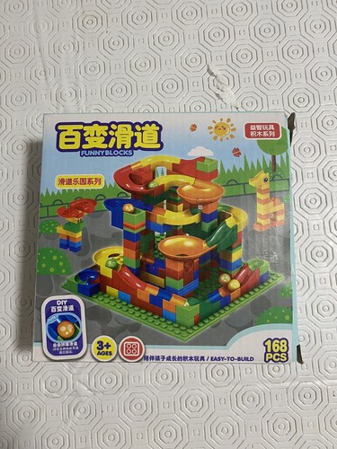 Marble run construction toy - marble,