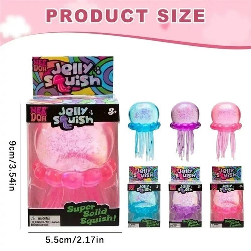 Needoh jellyfish jelly - jellyfish, squish