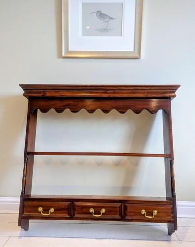 Antique shelf plate - antique, rack