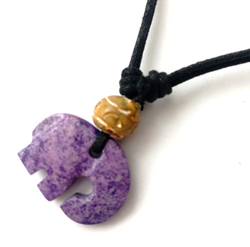 N0559 purple elephant 25mm - purple,