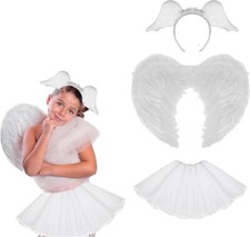 1 x Child White Angel Costume